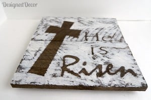 He is Risen Plaque 2