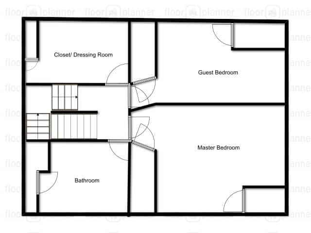 Second Floor layout