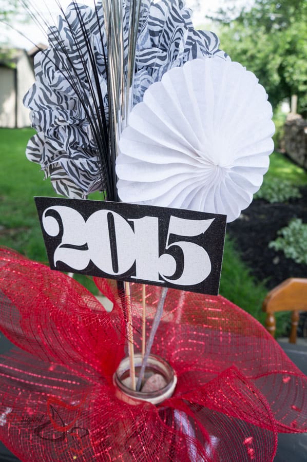 Graduation Party Planning- DIY-CupCake Stand-Table Decorations-Photo Booth-12