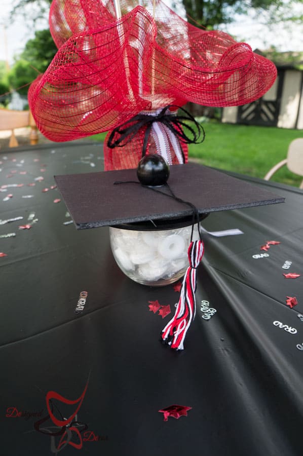 Graduation Party Planning- DIY-CupCake Stand-Table Decorations-Photo Booth-13