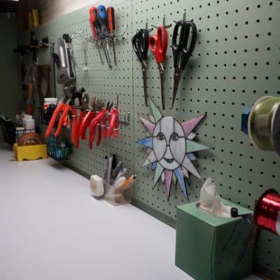 Basement  Organization and Updating the Workspace- Craft Room – Part 2