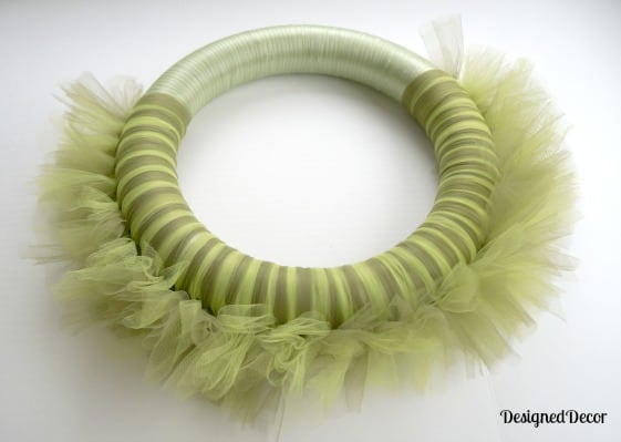 Spring Tulle Wreath