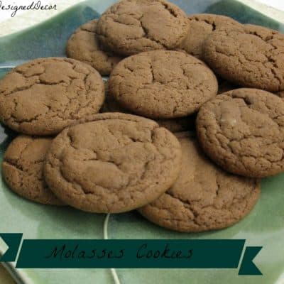 Tantalizing Tuesday – Molasses Cookies!