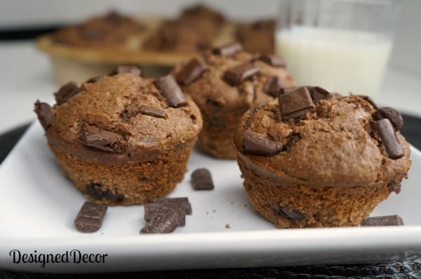  Double Chocolate Chip Muffins 