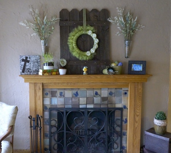 Spring Mantel 017