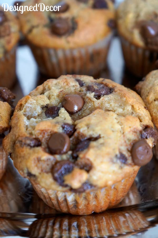 Chocolate Chip Banana Muffins 034