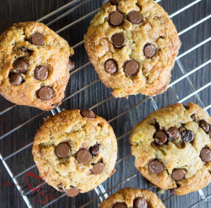 Banana Chocolate Chip Muffins - Muffin Recipe-