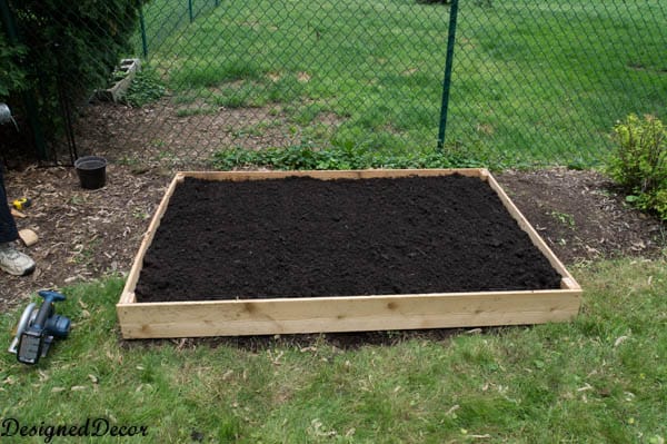 Building a raised garden bed-9