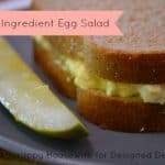 Egg Salad pinnable image
