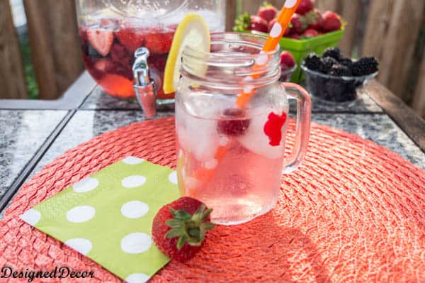 Mixed Berry Limoncello Sangria