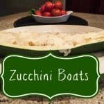 Stuffed Zucchini Boats-pinnable