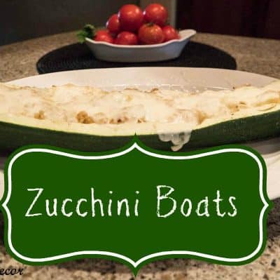 Tantalizing Thursday~ Stuffed Zucchini Boats!