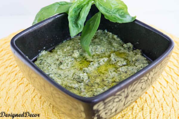 homemade pesto sauce-10