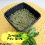 homemade pesto sauce-pinnable