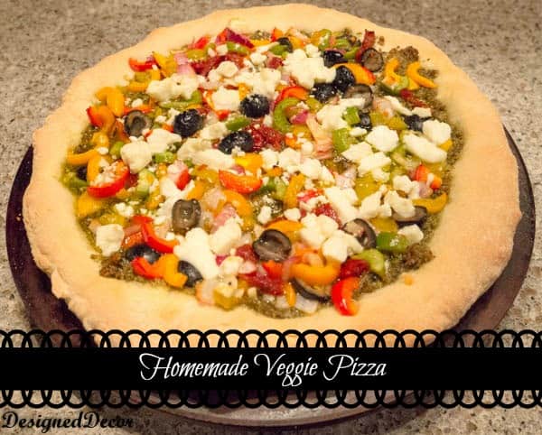 homemade Veggie Pizza