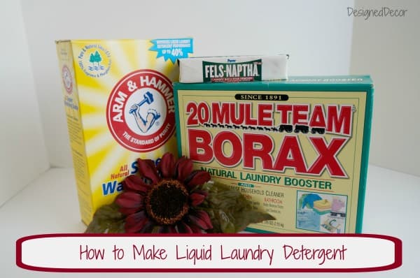 DIY Liquid Laundry Soap pinnable