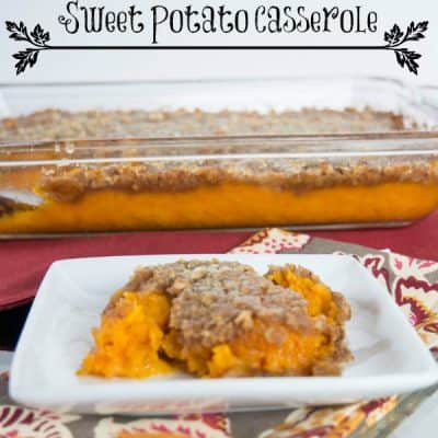 Sweet Potato Casserole!