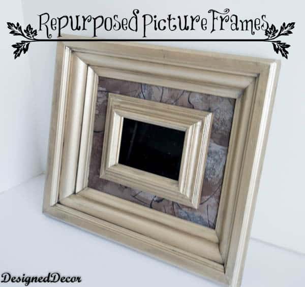 Repurposed Picture Frames