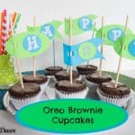 Oreo Brownie Cupcakes-pinnable