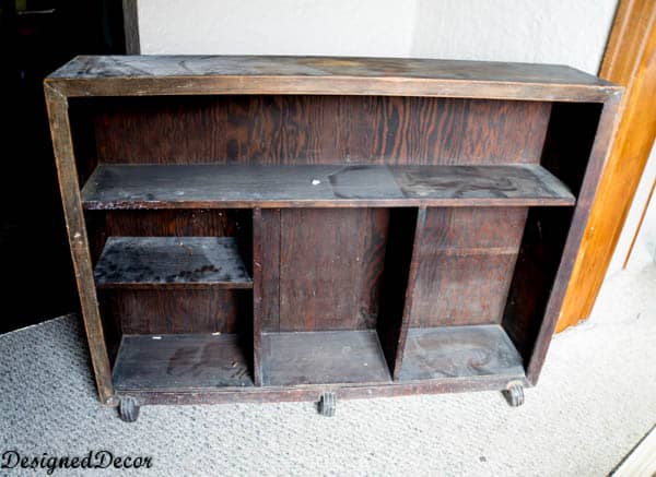 Antique Floor Shelf