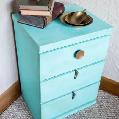 A Simple Nightstand makes a Big Impact!