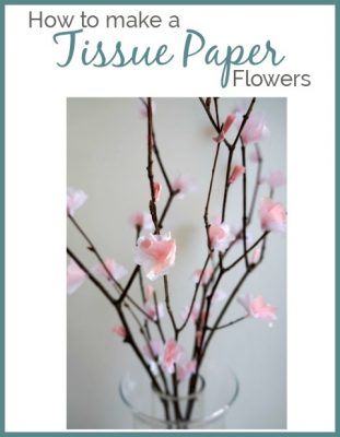 tissue paper flowers