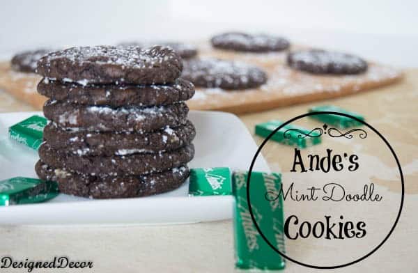 Andes Mint Doodle Cookies