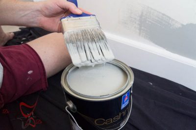 No Tape Trim Painting.
