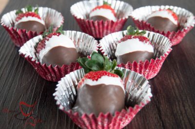 Strawberries dipped in Chocolate
