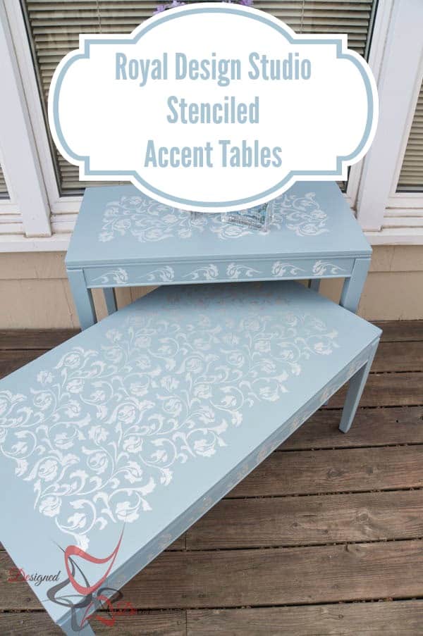 Royal Design Studio Stenciled Accent Tables