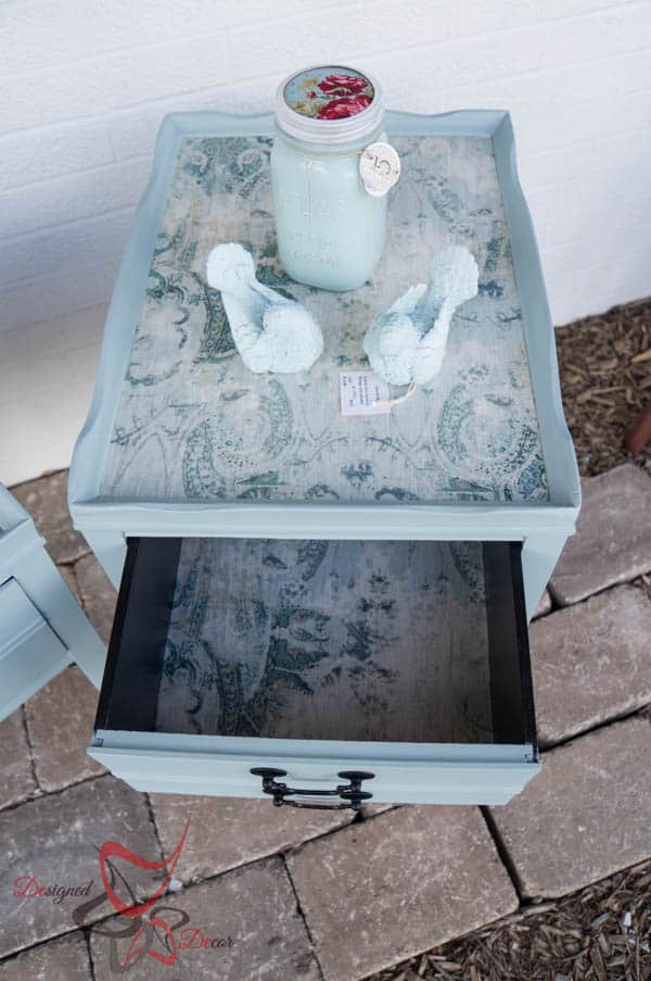 Fabric Accent Tables-