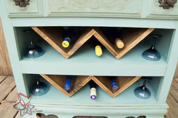 Repurposed Dresser ~ Wine Bar-