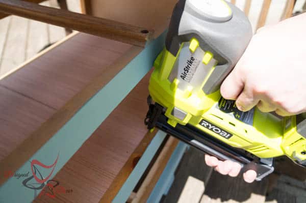 Convert drawers to a shelf