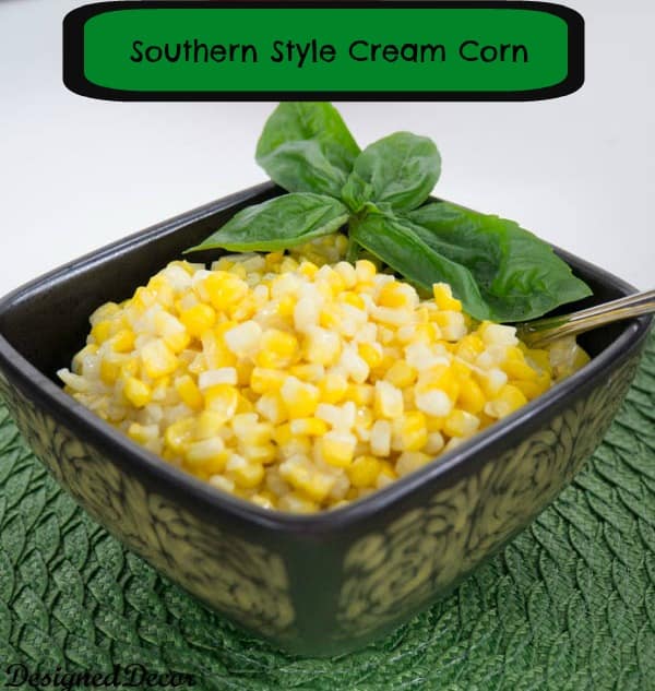Southern Style Cream Corn