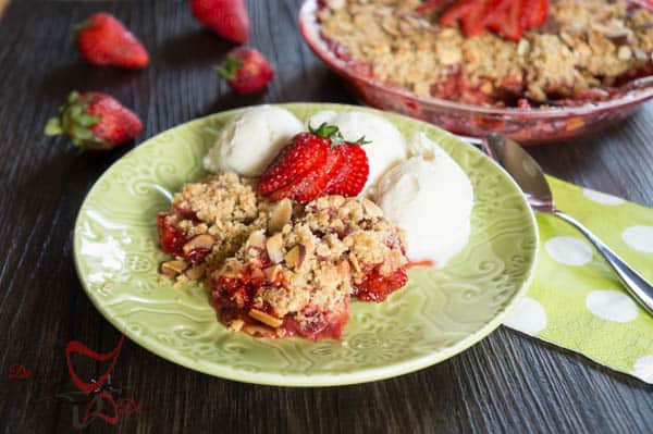 Strawberry Crumb Dessert-8