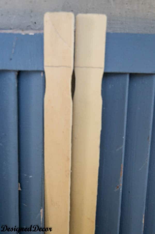 repairing a shutter with paint sticks-4