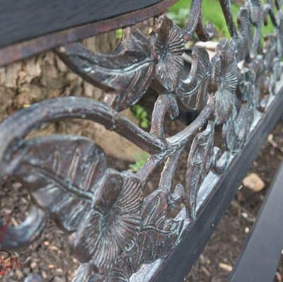 Bench Makeover with Metal Effects by Modern Masters!