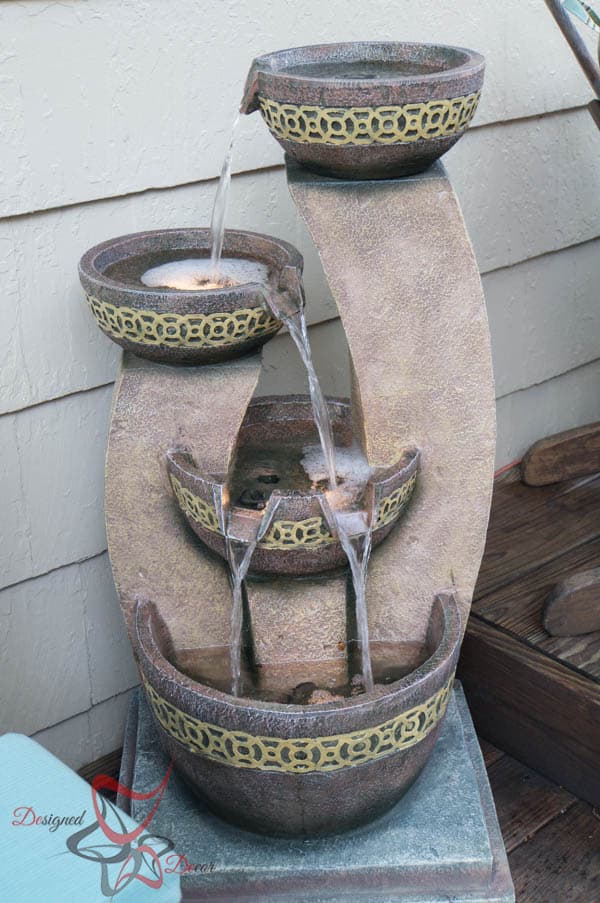 Outdoor Water Fountain from #LampsPlus! - Designed Decor