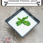 Homemade Tzatziki Sauce-pinnable