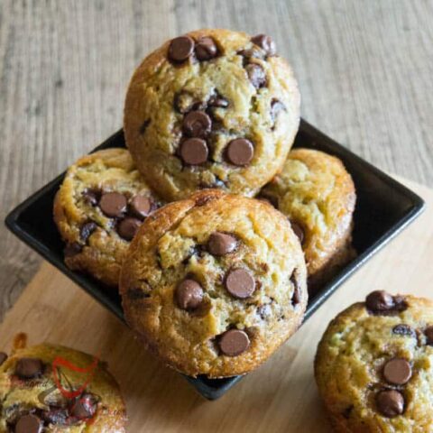 Zucchini Chocolate Chip Muffins!