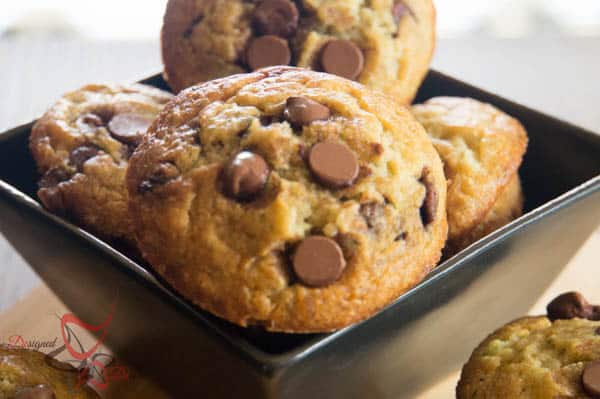 Zucchini Chocolate Chip Muffins-