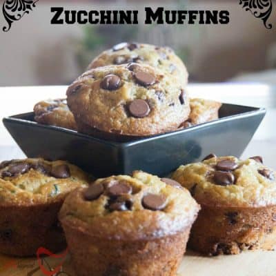 Zucchini Chocolate Chip Muffins!