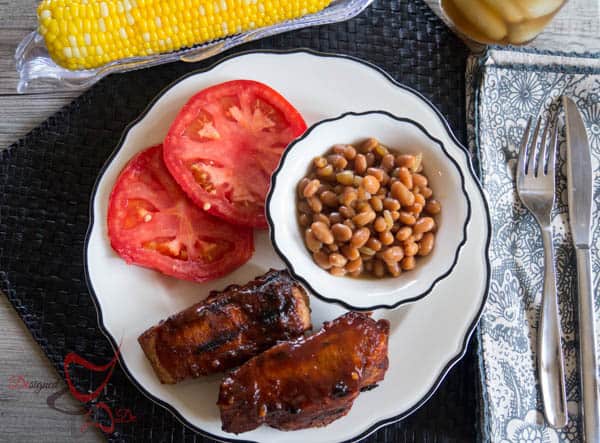 Barbecue Ribs- Dry Rub and Homemade Sauce