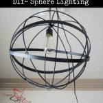 DIY Sphere Lighting-pinnable