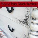 How to Paint Wash Furniture