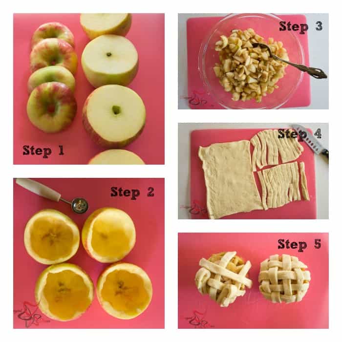 Apple Pie Apples ~5 steps