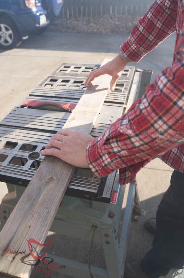 Pallet Snowflakes step by step