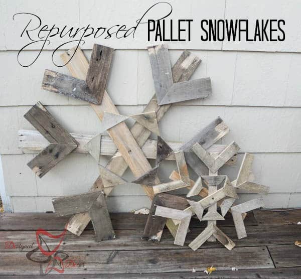 Pallet Snowflakes-