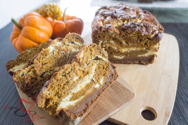 Pumpkin Cream Cheese Bread