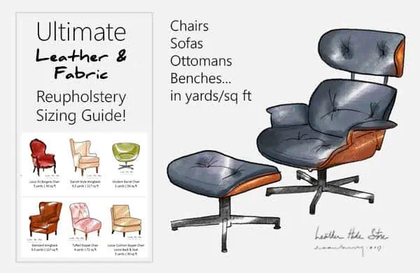Ultimate Leather & Fabric Reupholstery Sizing Guide
